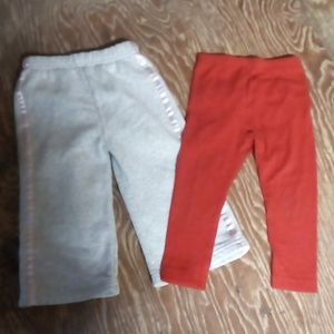 2 for 1 18 months old baby girl pants